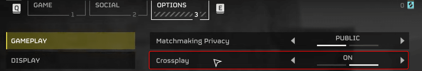 Crossplay Setting in Helldivers 2