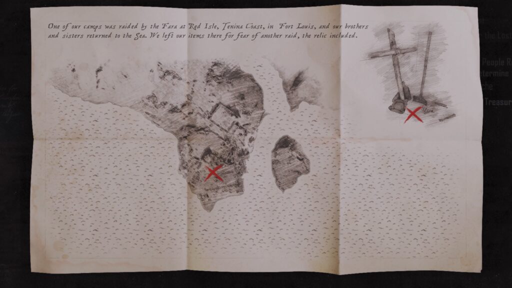 Example of the Treasure Map