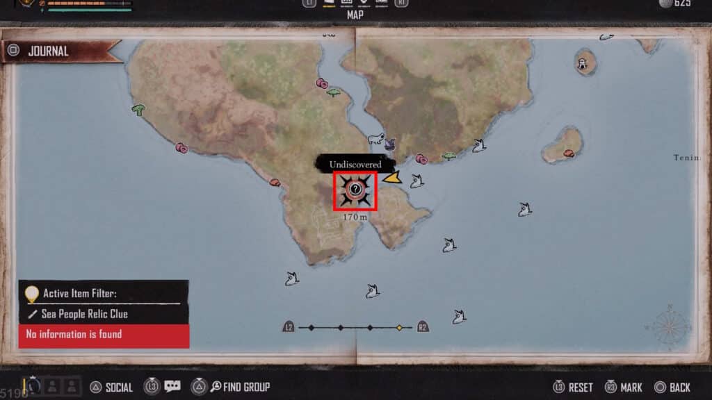 Fort Louis location