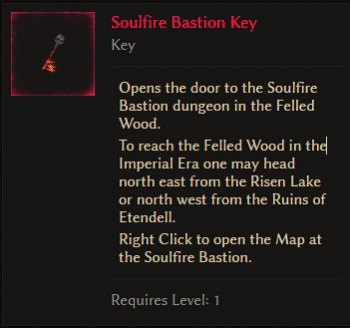 Soulfire Bastion Key