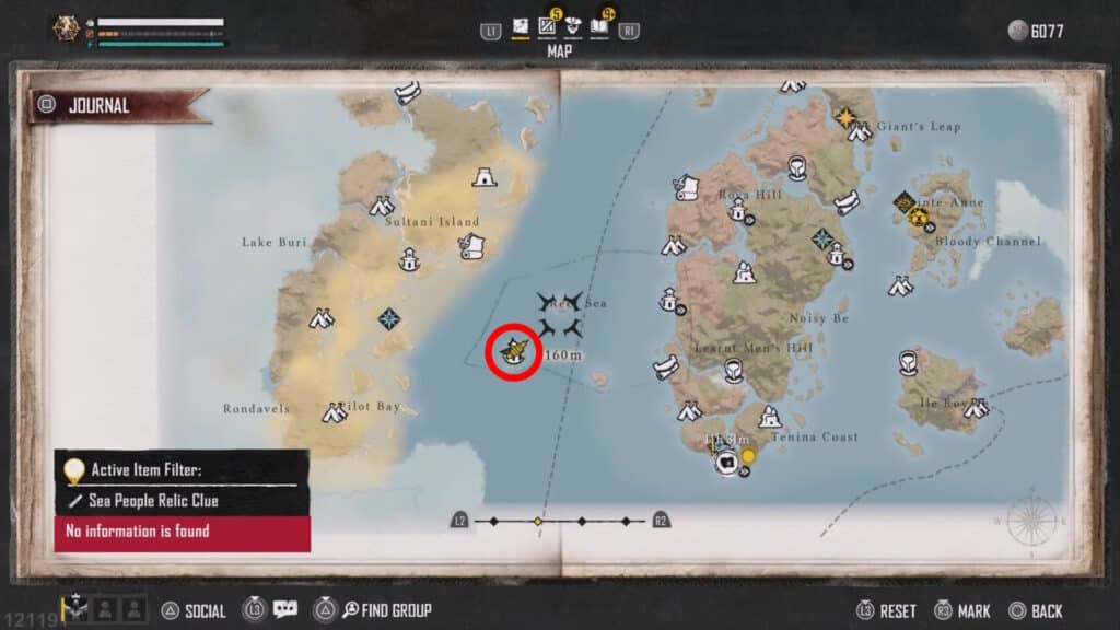 Mother of Shipwrecks location on the map