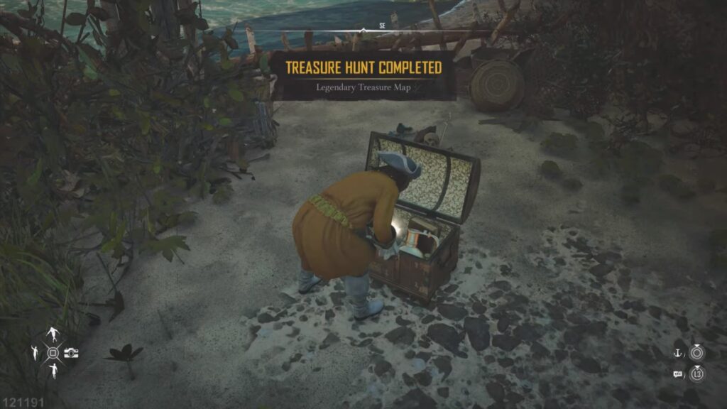 Found the X, found the loot!