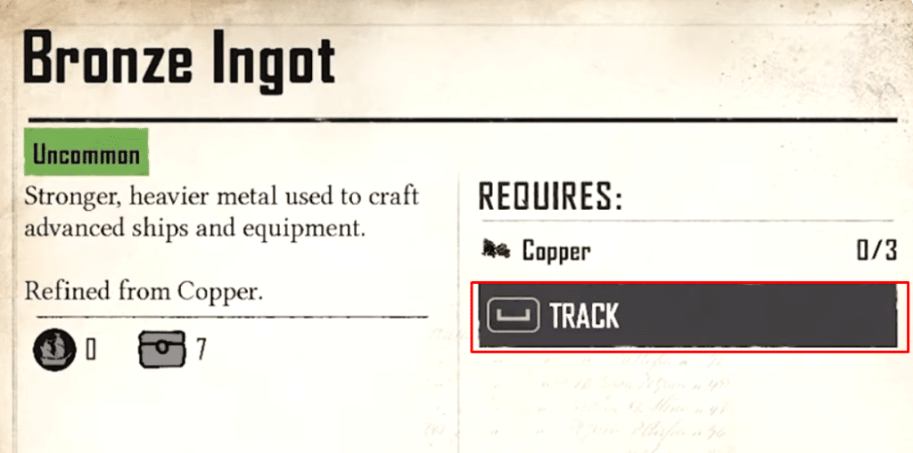 How to track materials
