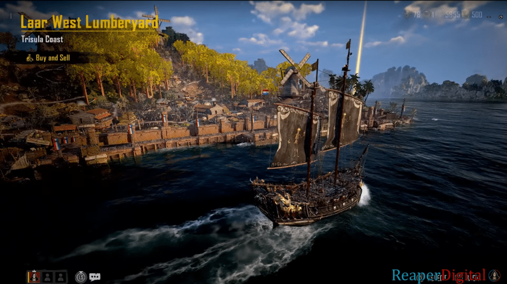 Laar West Lumberyard port