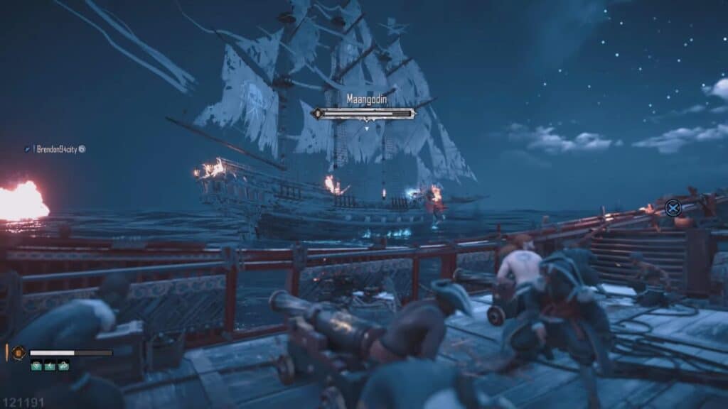 Fighting the Maangodin Ghost Ship