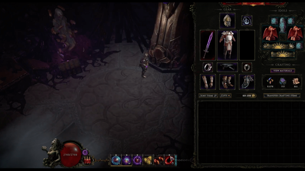 standing in front of the eternity cache