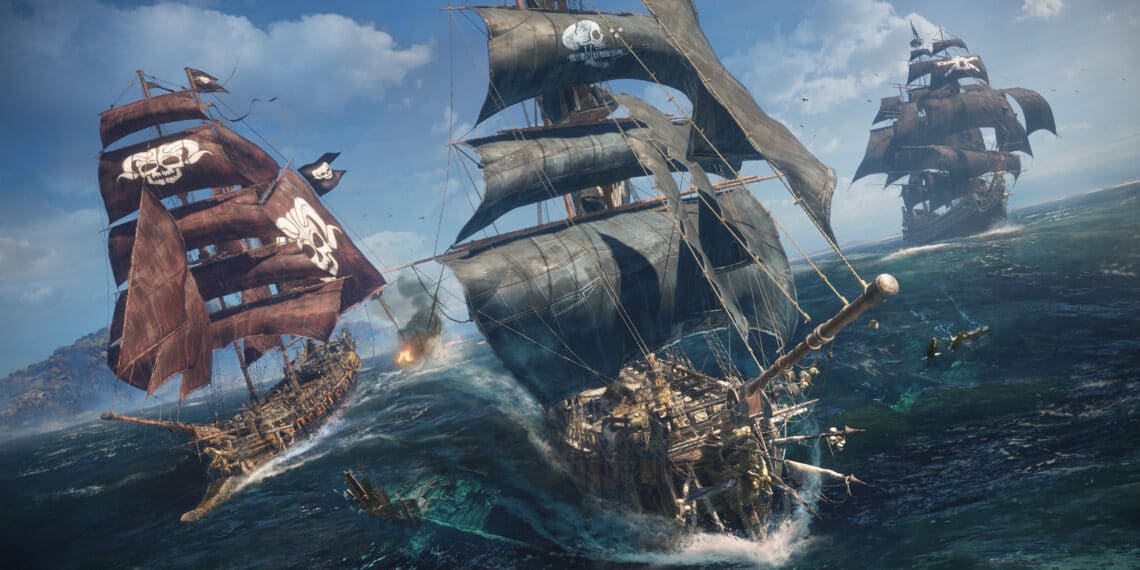Ship Battle in Skull and Bones