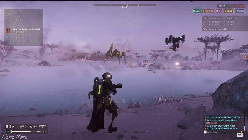 Standing still when using stratagems