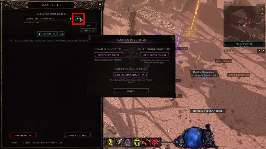 Last Epoch: How to Create Your Own Loot Filter - Starting