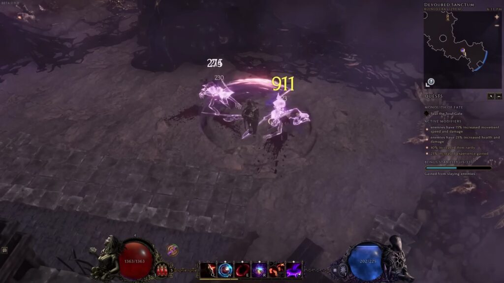 Last Epoch: Dual Wield vs Two-Handing - Gameplay Screenshot