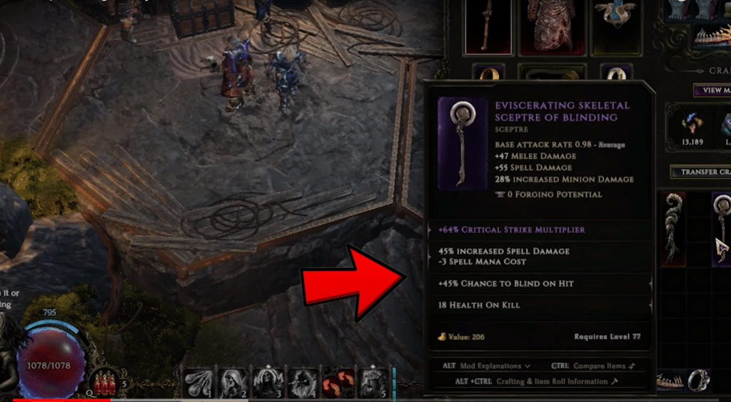 Example Exalted item