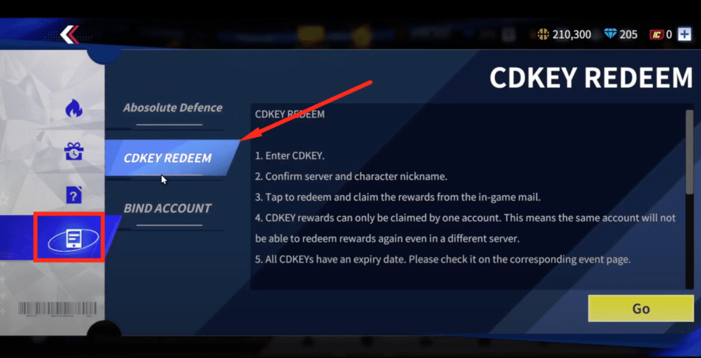 where you need to go within the event section