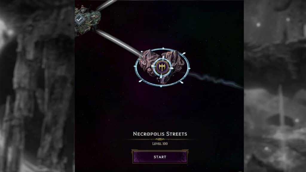 Necropolis Streets node example