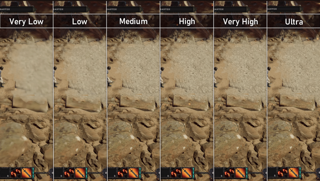 Last Epoch Master graphics comparison