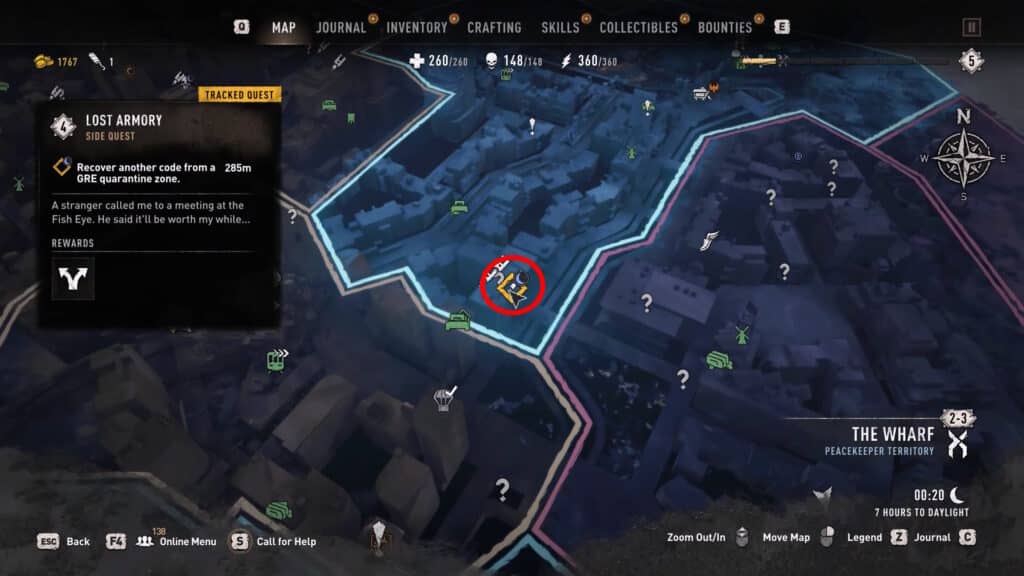 How to Get Guns in Dying Light 2 Firearms Update - Lost Armory Quest Step 4