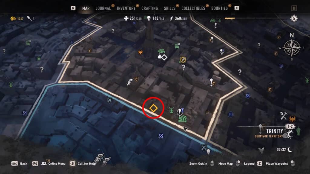 How to Get Guns in Dying Light 2 Firearms Update - Lost Armory Quest Step 8