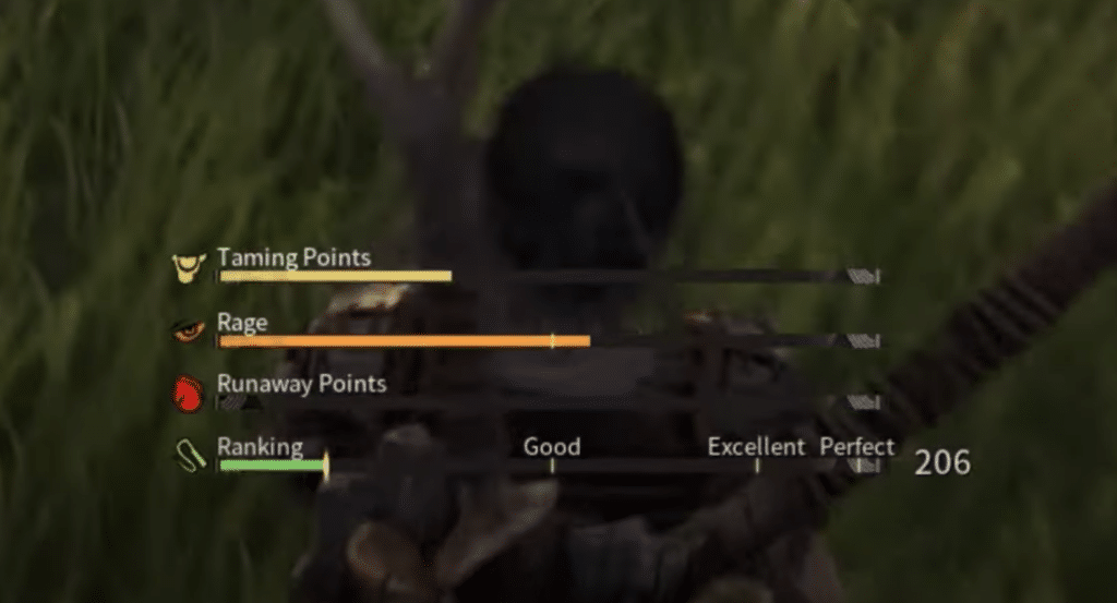 4 bars used in taming a horse