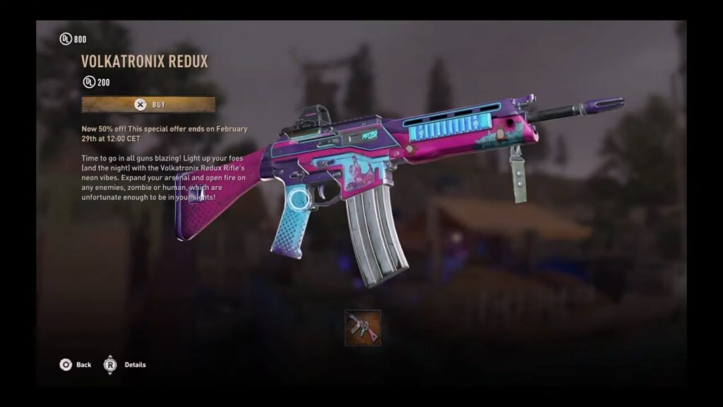Dying Light 2: How to Get the New Plasma Rifle Volkatronix Redux - DL Points