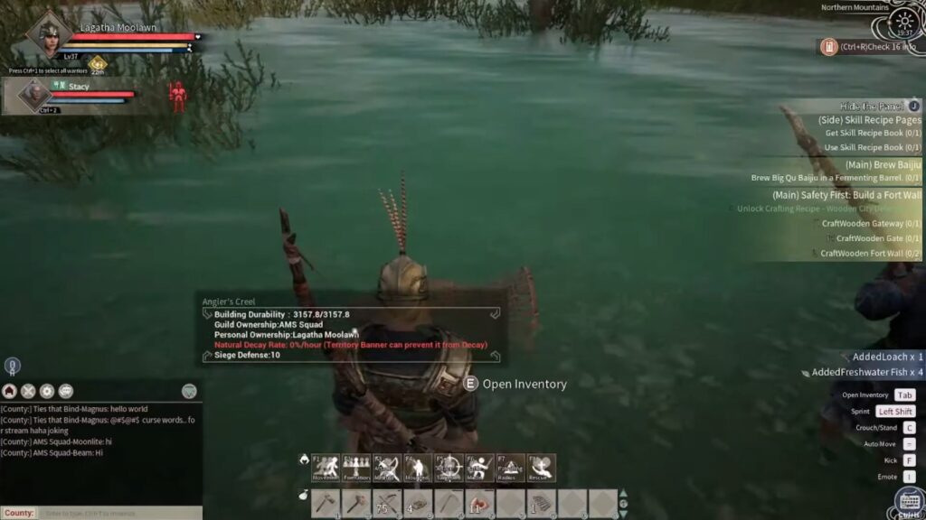 Myth Of Empires: How to Fish - Angler's Creel