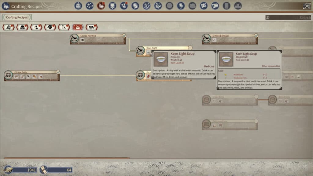 Myth of Empires Farm copper Easily keen eye soup