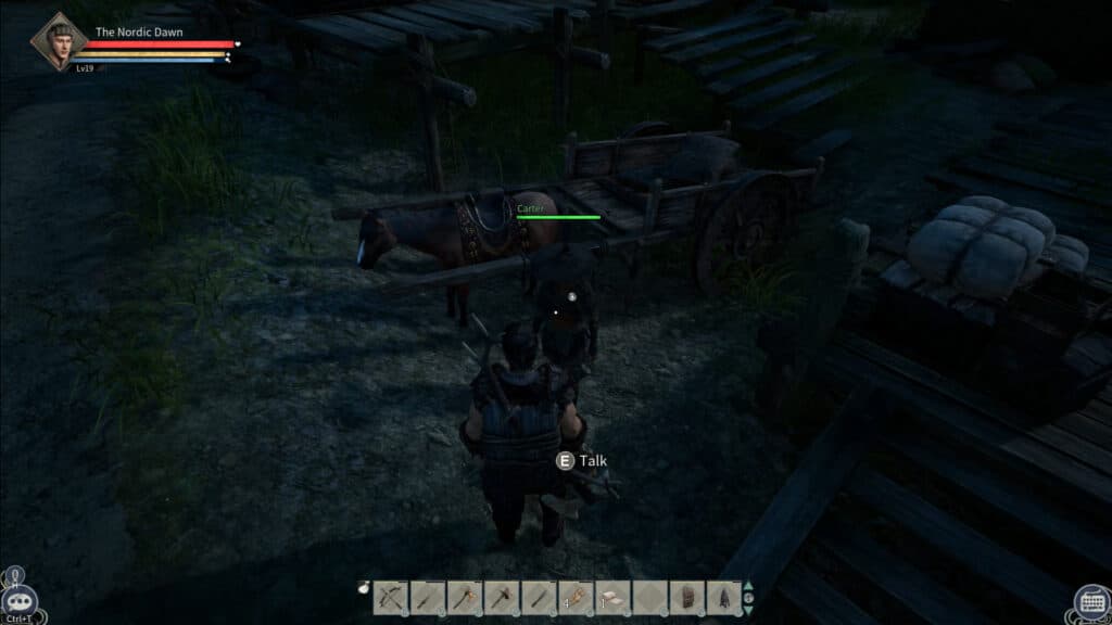 Myth of Empires how to switch server without losing gear carter