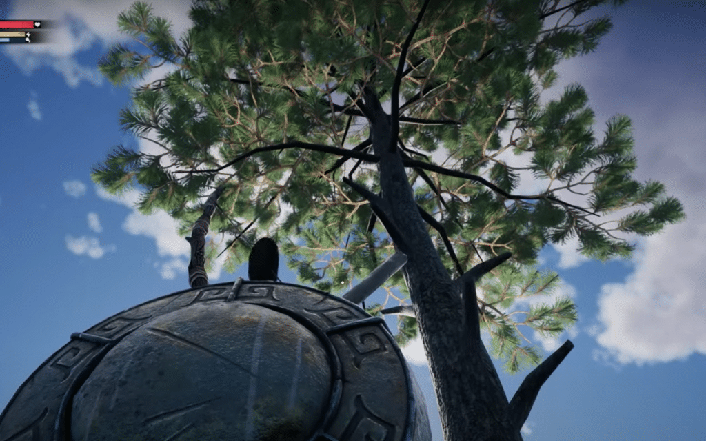 tree that drops hardwood in Myth of Empires