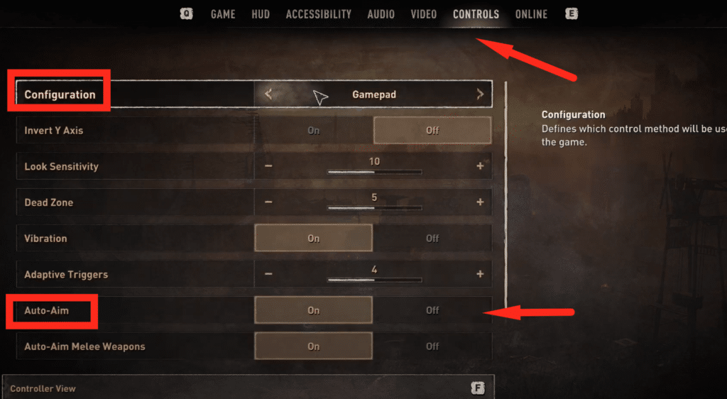 auto aim Dying Light 2