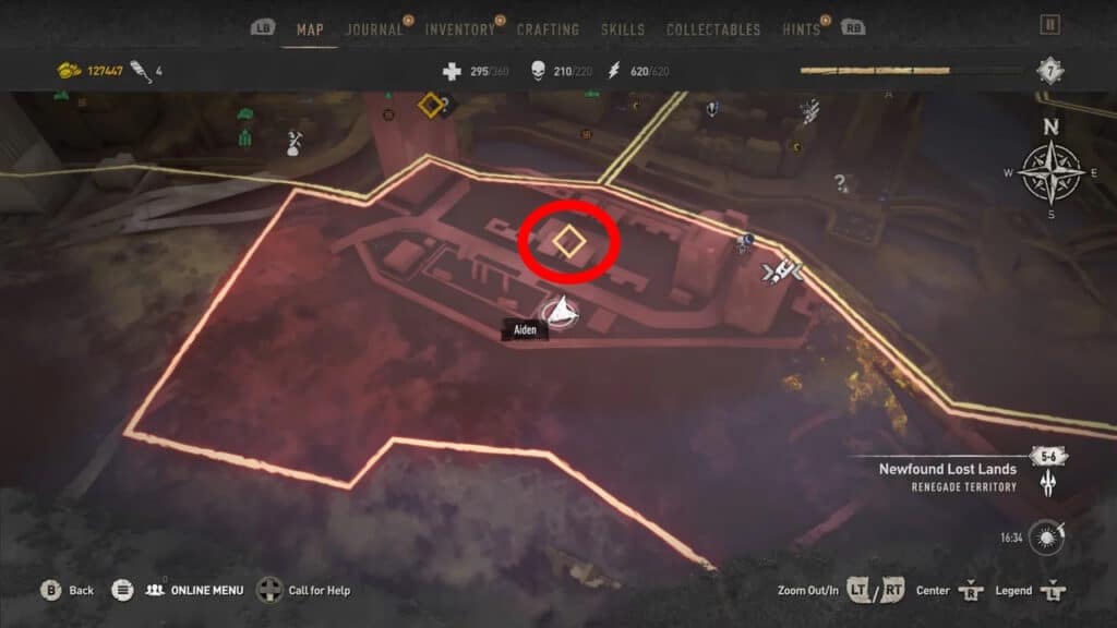 Limbrant's Swansong quest start point