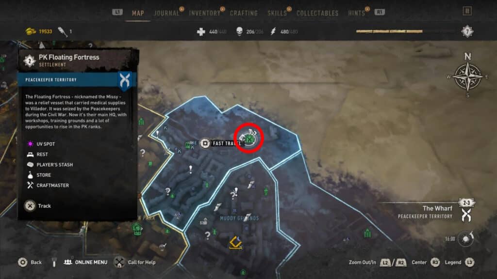 The Peace Keepers' Floating Fortress