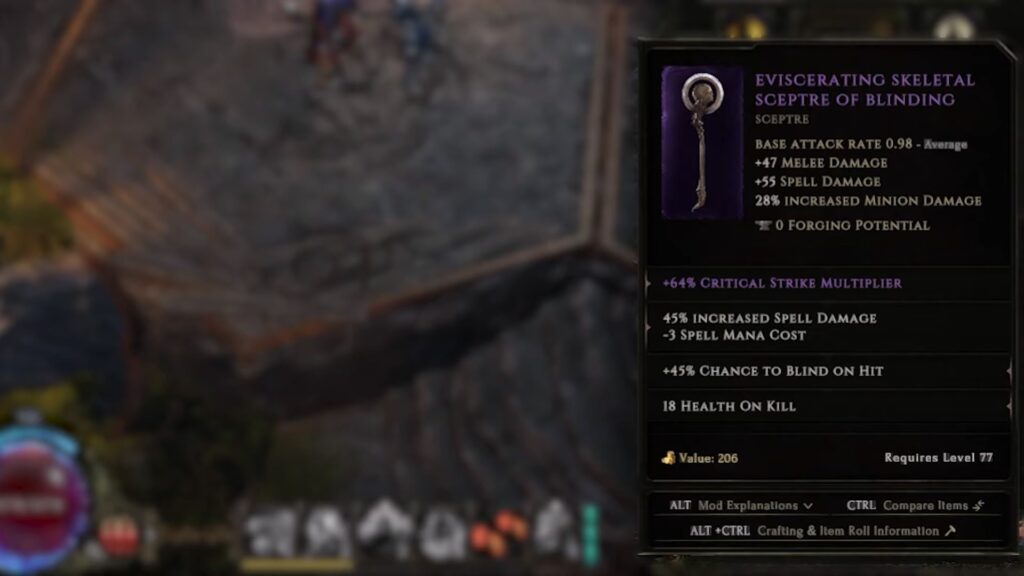 Exalted Item example