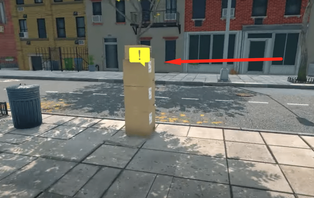the boxes with the products you orderedSupermarket Simulator