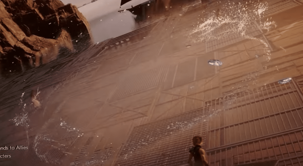 cutscene in the middle of the fight