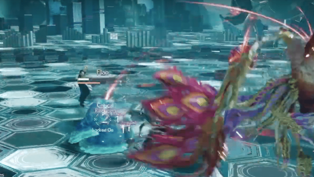another picture of fighting the minions