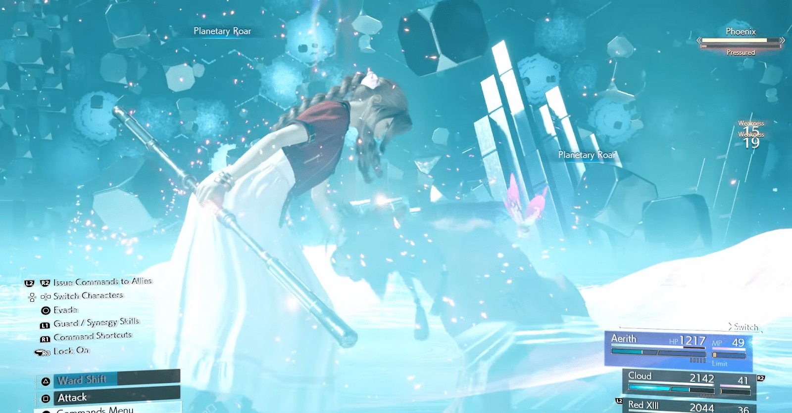 Planetary Roar in Final Fantasy 7 Rebirth