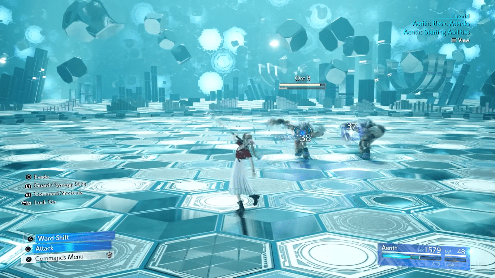 Basic Attack in Final Fantasy 7 Rebirth
