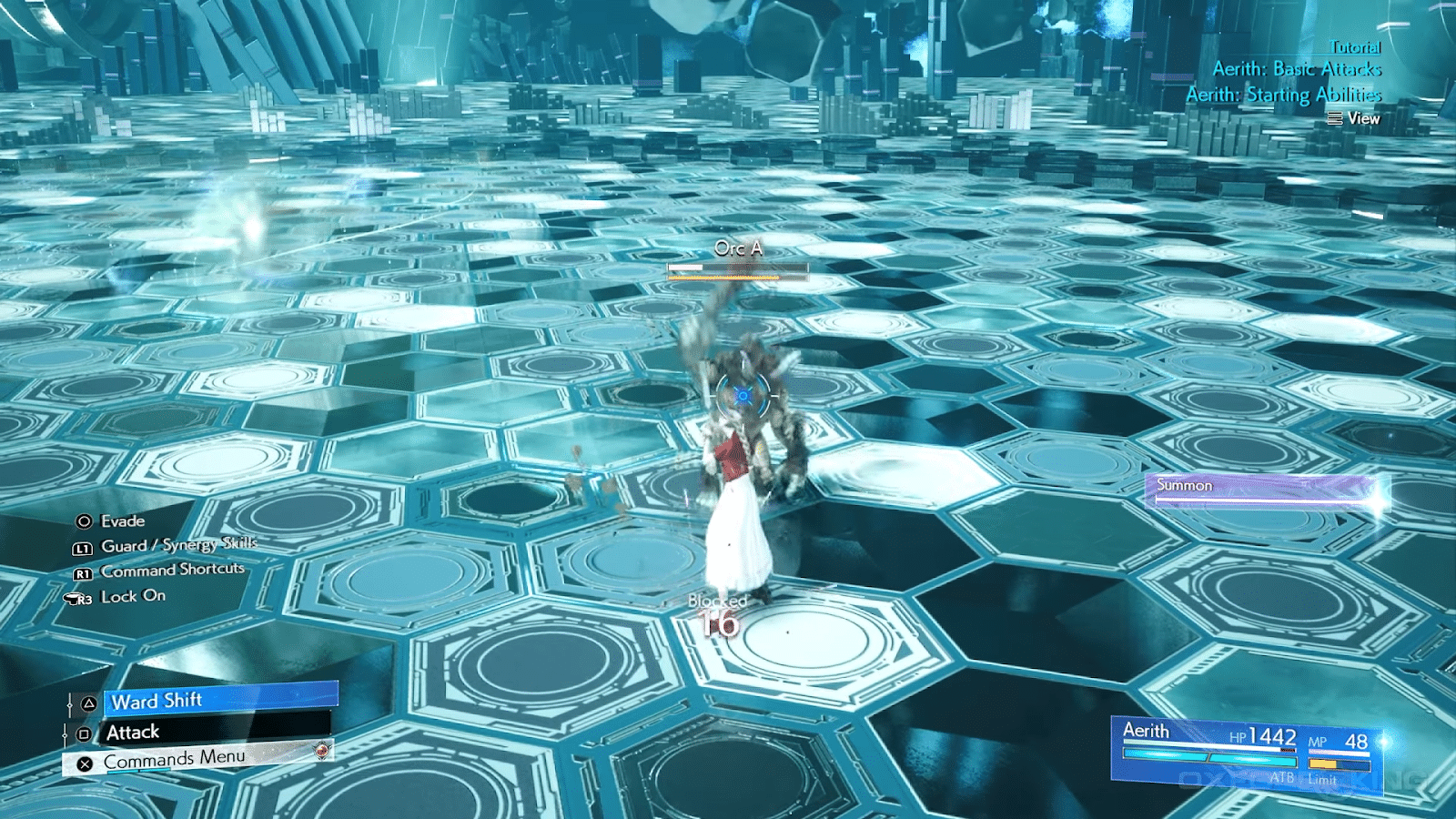 Blocking in Final Fantasy 7 Rebirth