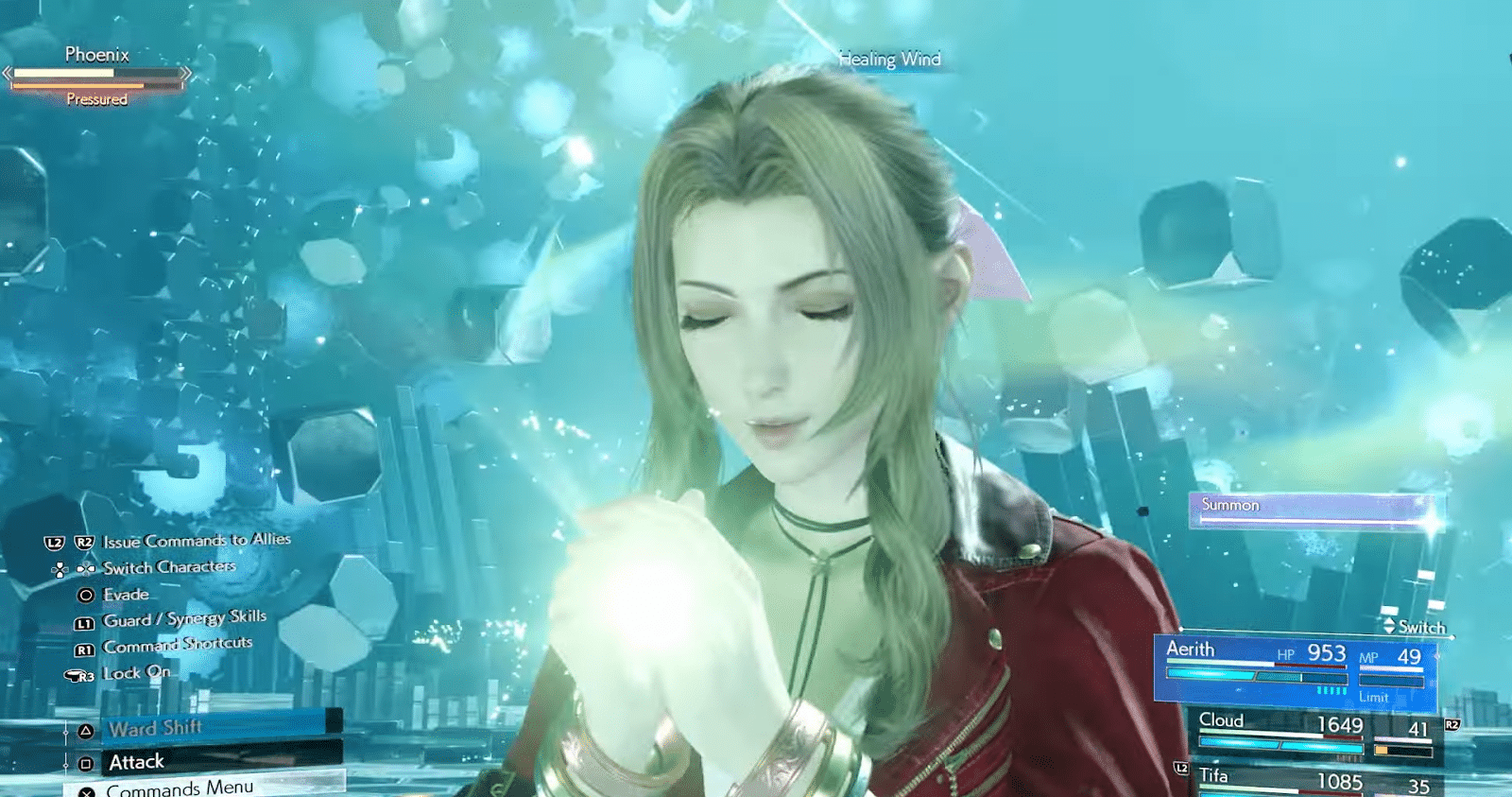 Healing Wind in Final Fantasy 7 Rebirth