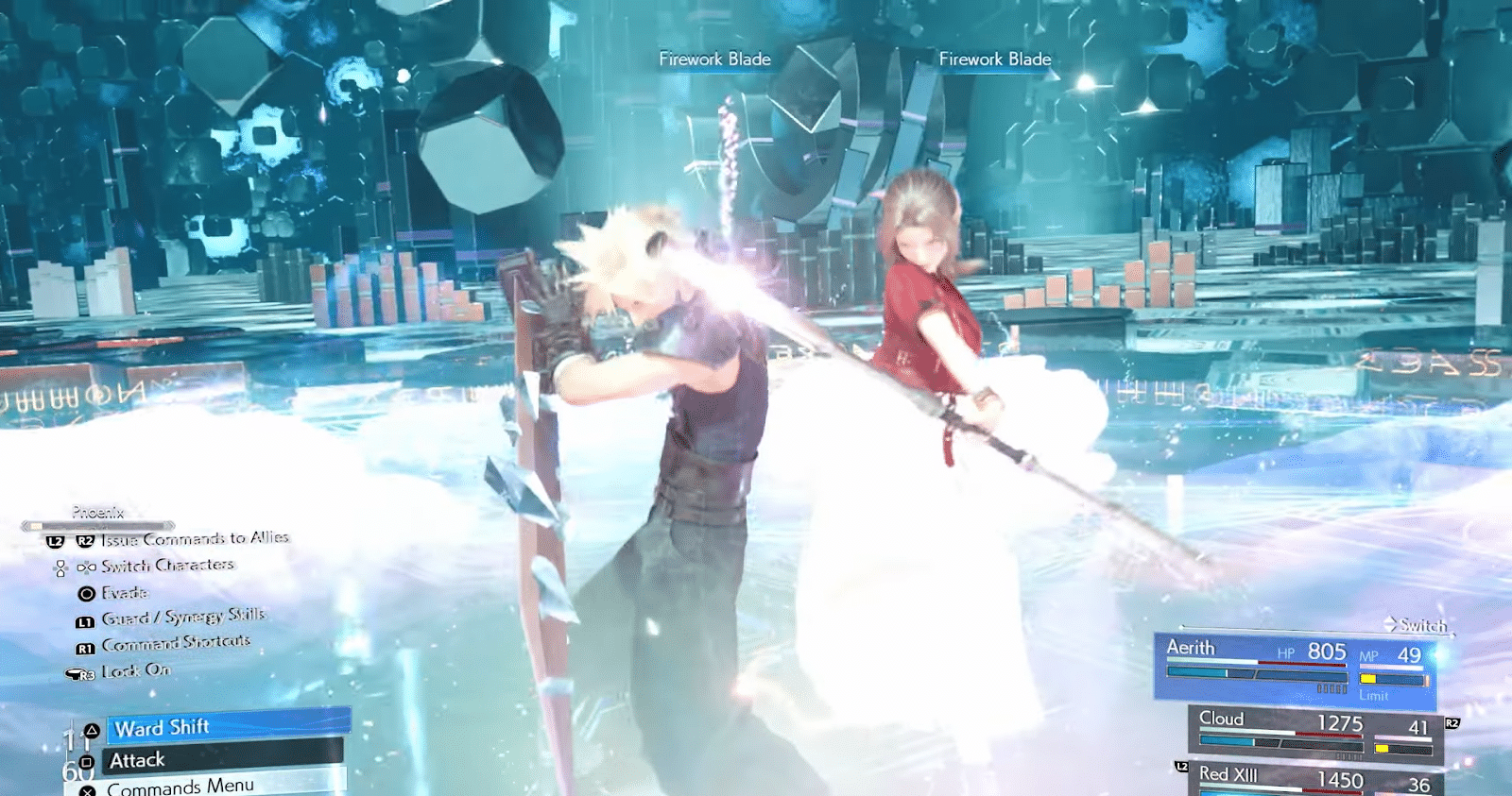Firework Blade in Final Fantasy 7 Rebirth