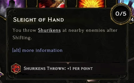 Sleight of Hand in Last Epoch