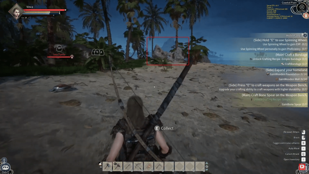 Beach in Myth of Empires