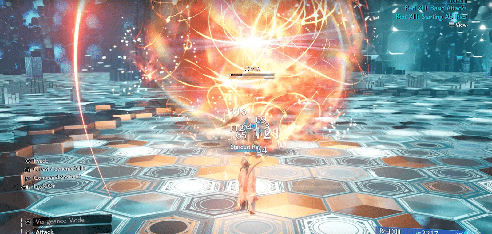 Stardust Ray in Final Fantasy 7 Rebirth