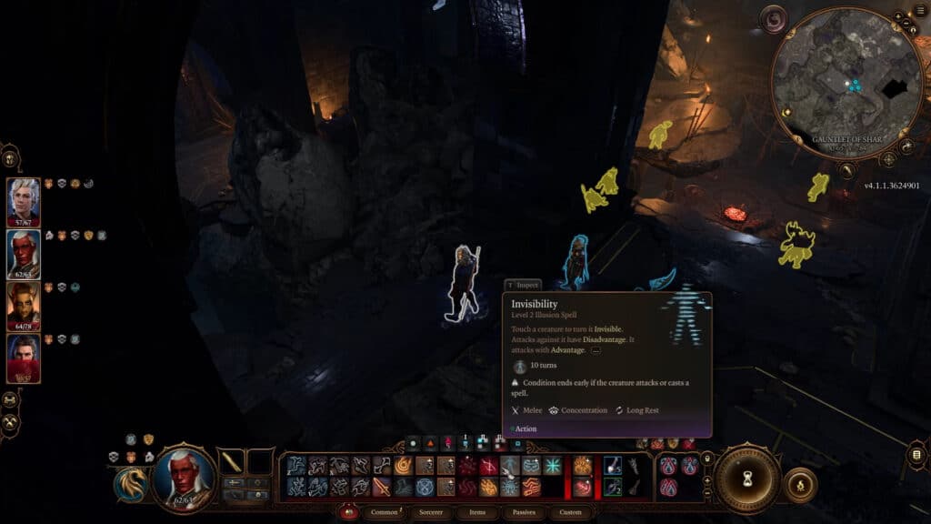 Baldur Gate 3 steal Umbral Gem with rogue and spell