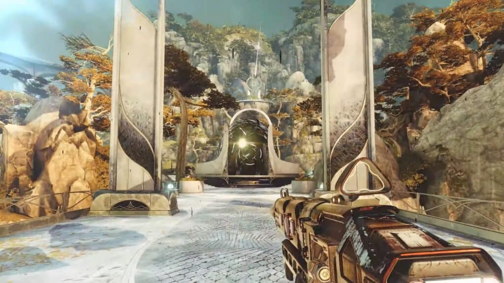 Throwing the Awoken Charge at the shield