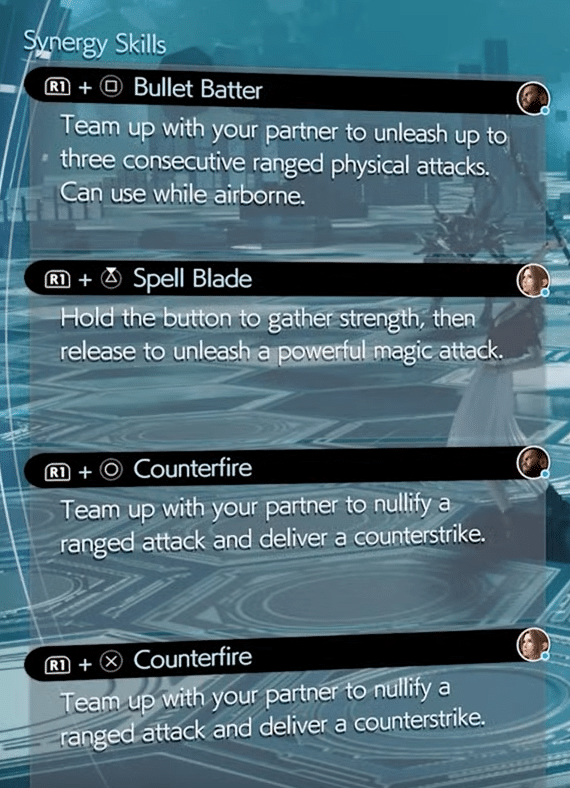 Synergy Skills in Final Fantasy 7 Rebirth