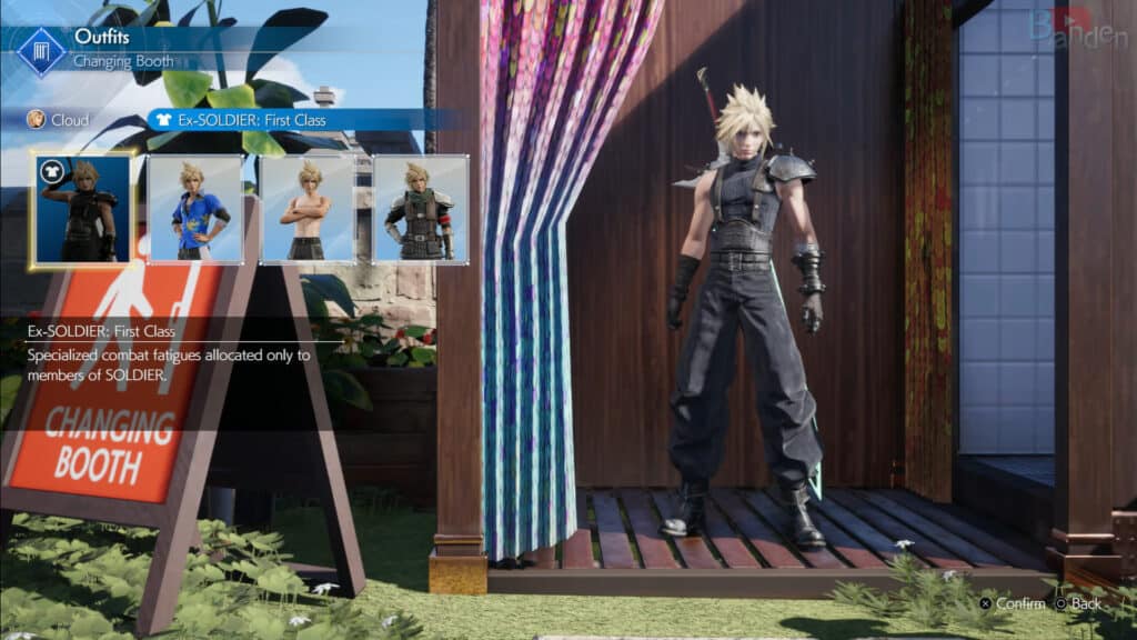 Final Fantasy 7 Rebirth unlock all outfits cloud