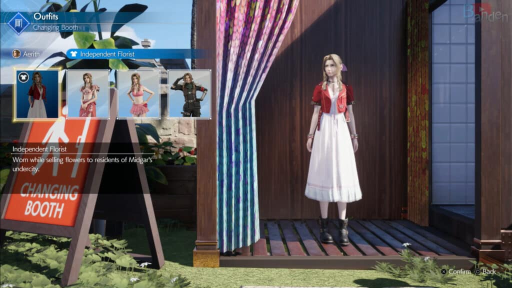 Final Fantasy 7 Rebirth all Aerith outfits