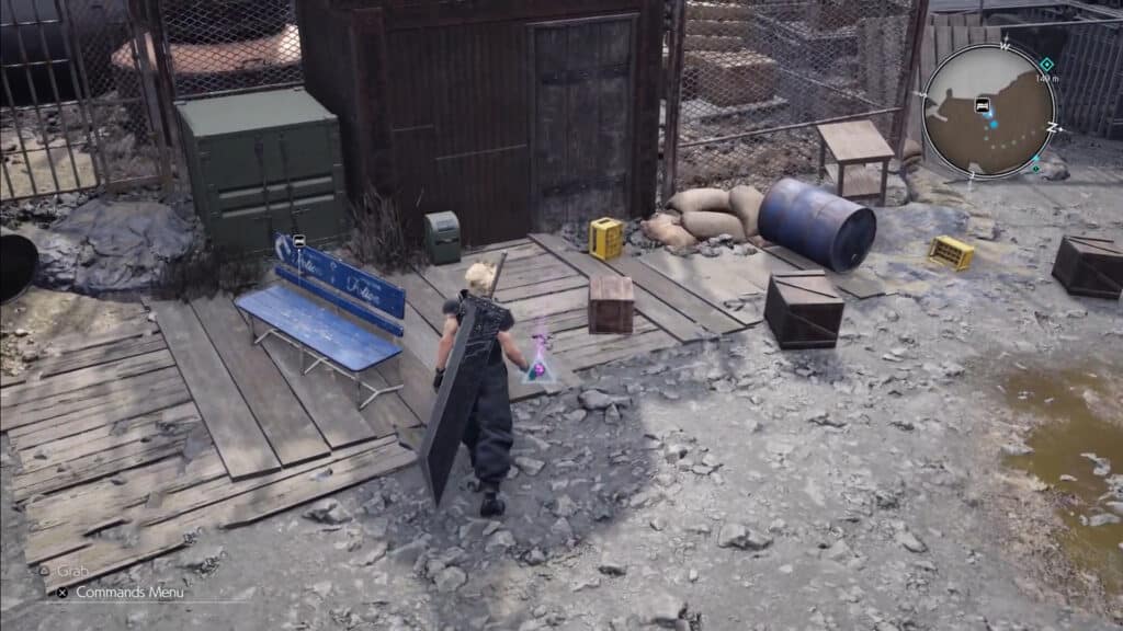 HP UP Materia on map