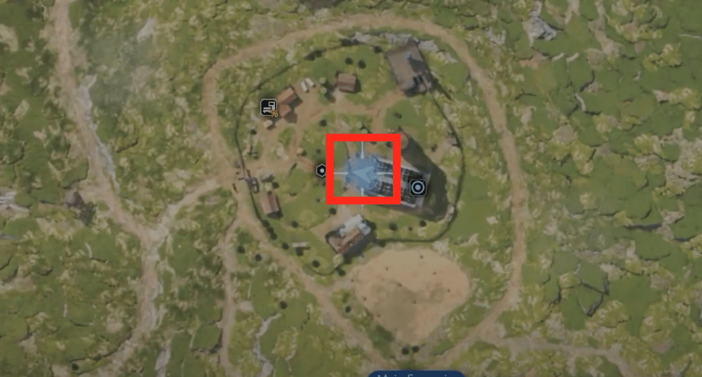 map location