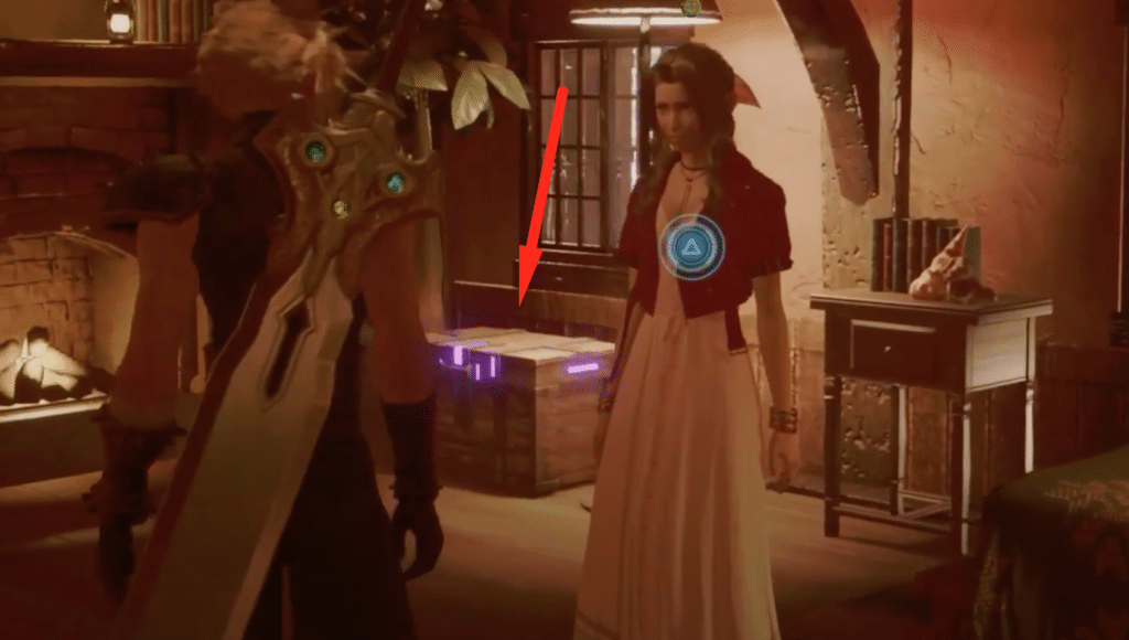 chest behind aerith