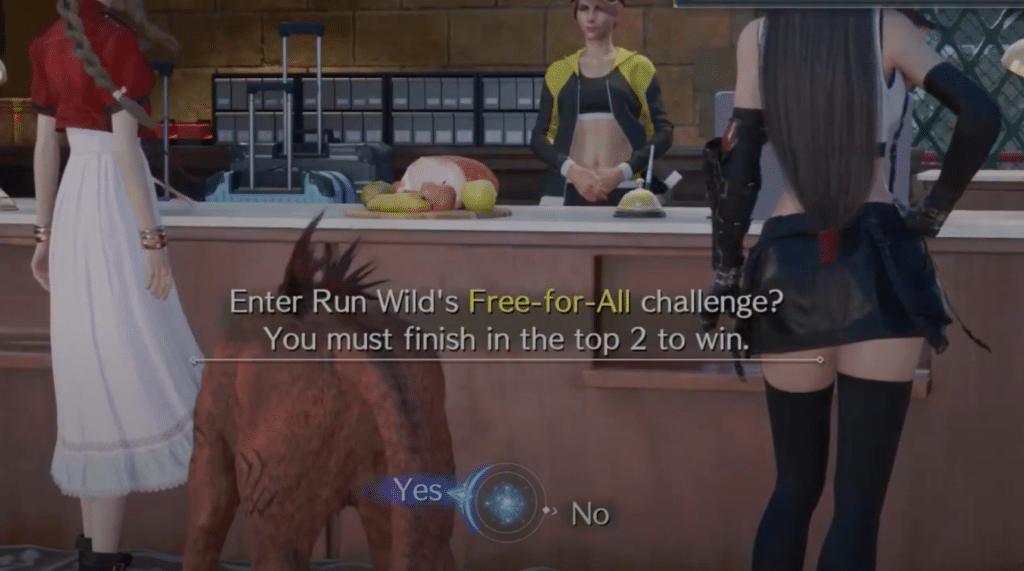 complete challenge and score first to get weapon